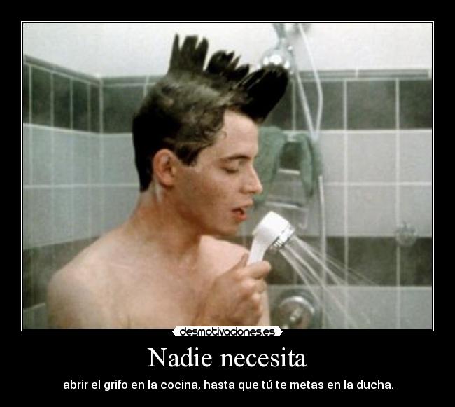 Nadie necesita - 