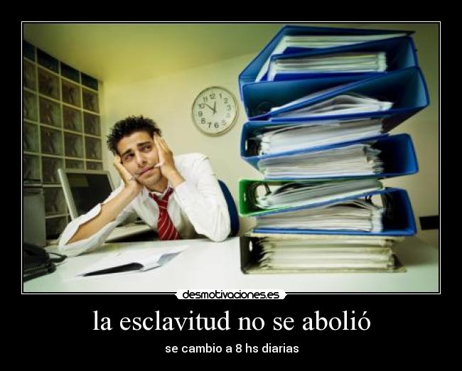 la esclavitud no se abolió -