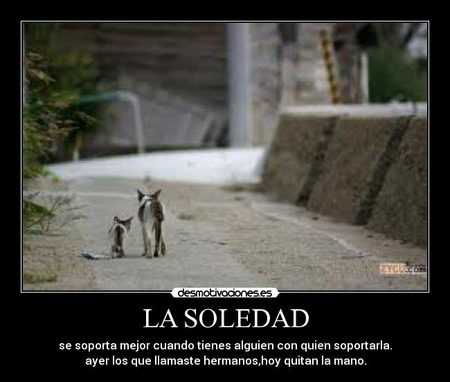 LA SOLEDAD - 
