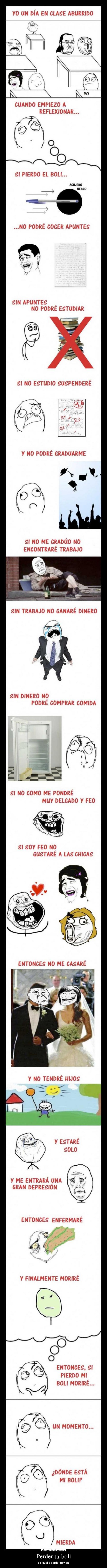 Perder tu boli - es igual a perder tu vida.