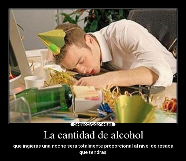 carteles alcohol resaca juegos azar mujerzuelas desmotivaciones