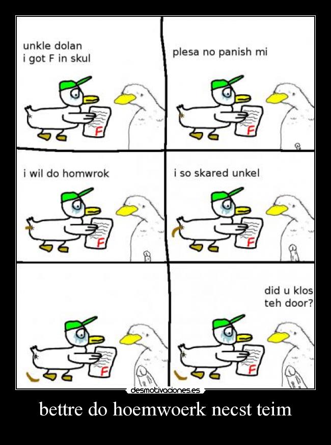 bettre do hoemwoerk necst teim - 