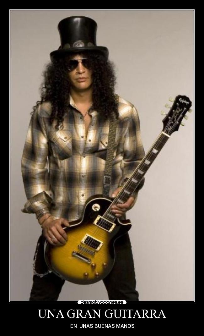 UNA GRAN GUITARRA - EN UNAS BUENAS MANOS