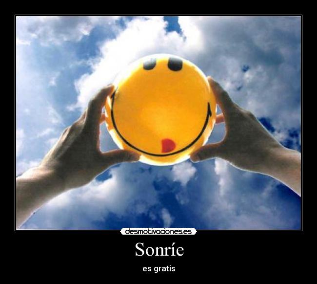 Sonríe - es gratis