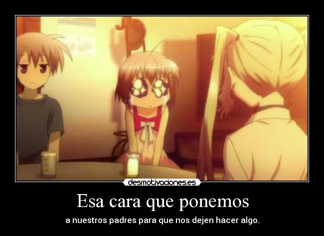 Esa cara que ponemos -