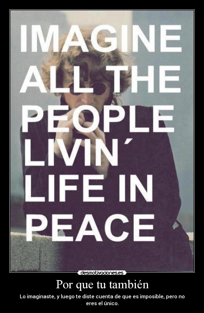 Por que tu también -