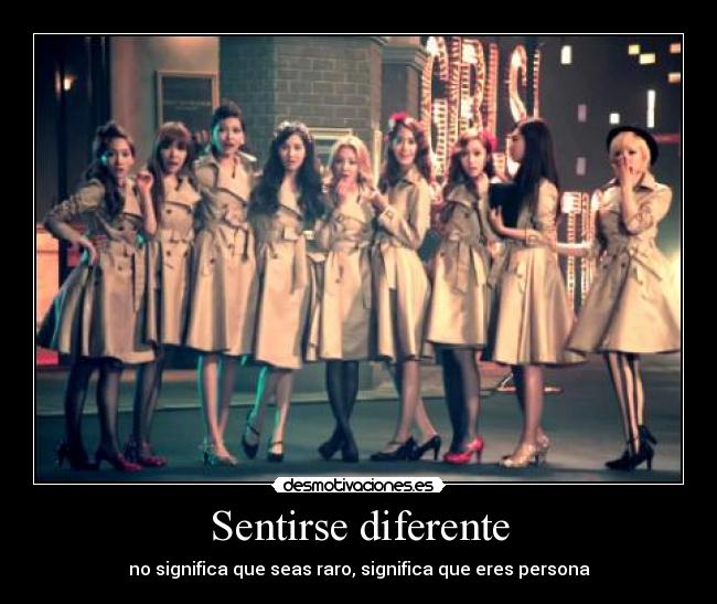 Sentirse diferente - no significa que seas raro, significa que eres persona