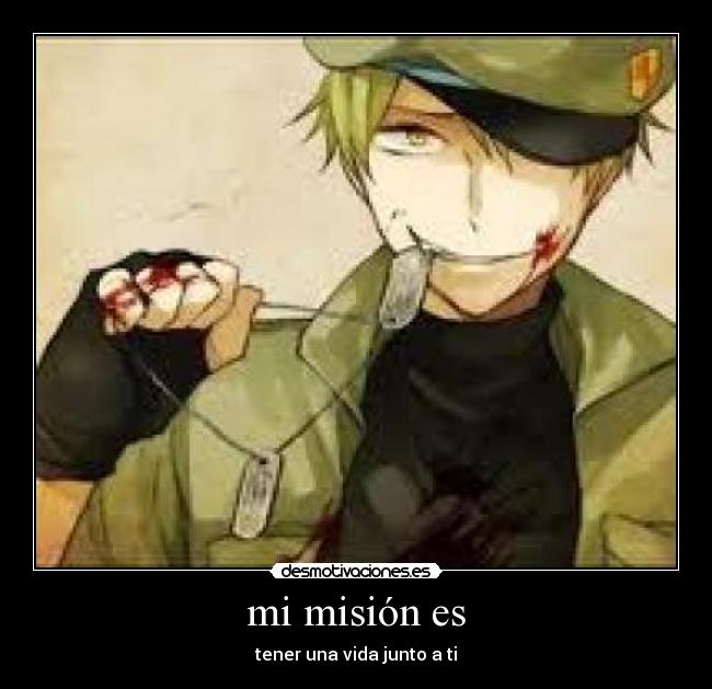 mi misión es - tener una vida junto a ti