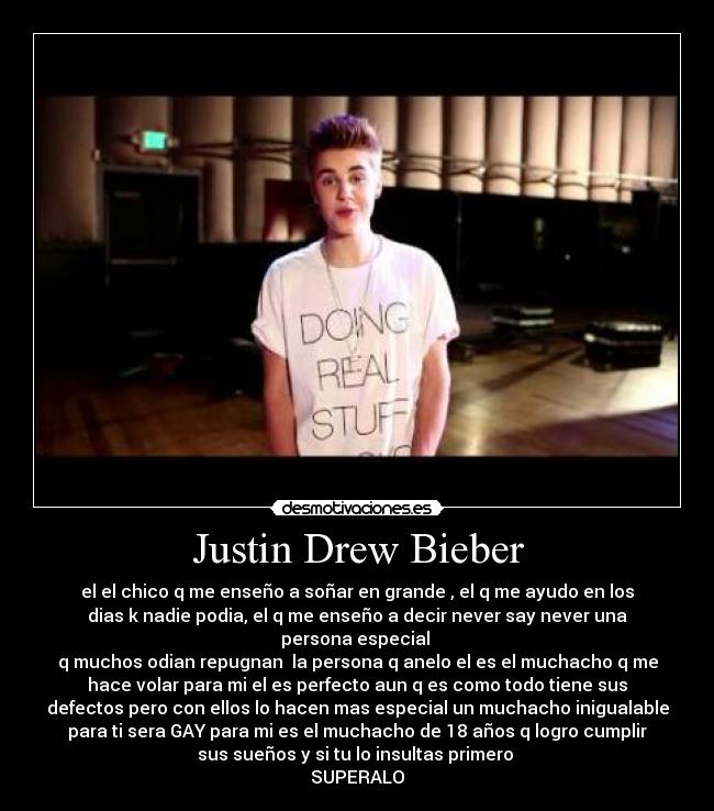 Justin Drew Bieber -