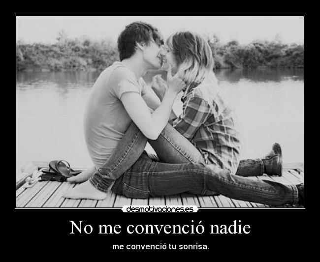 No me convenció nadie -