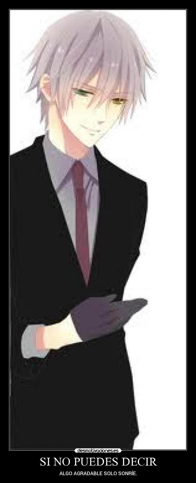 SI NO PUEDES DECIR - ALGO AGRADABLE SOLO SONRÍE.