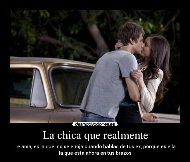 La chica que realmente - 
