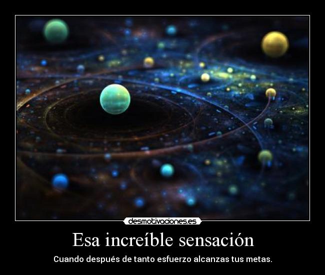 Esa increíble sensación - 