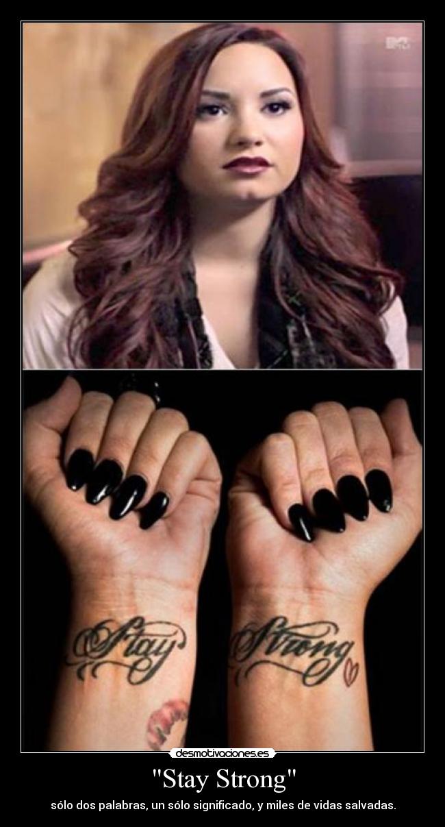 carteles demi lovato desmotivaciones