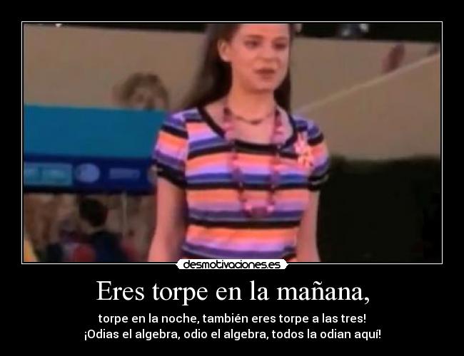 carteles zoey 101 desmotivaciones