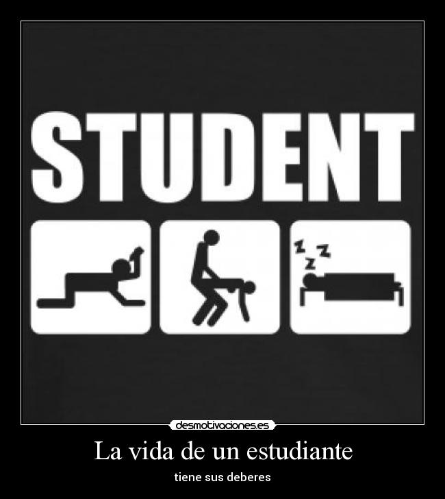 carteles vida sextudent desmotivaciones