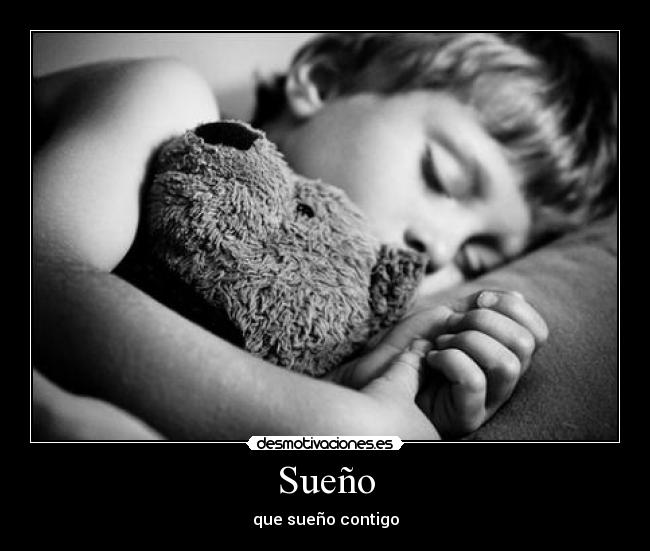 Sueño - que sueño contigo