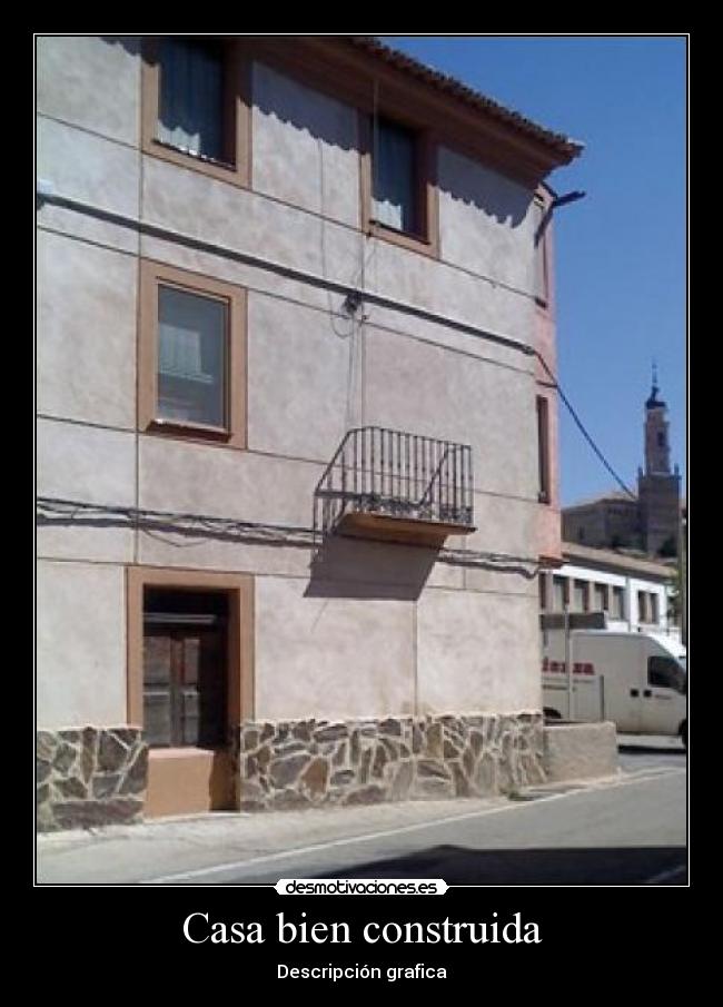 Casa bien construida -