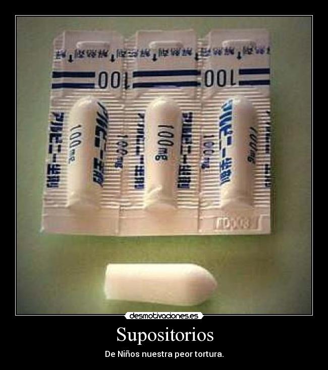 Supositorios - 