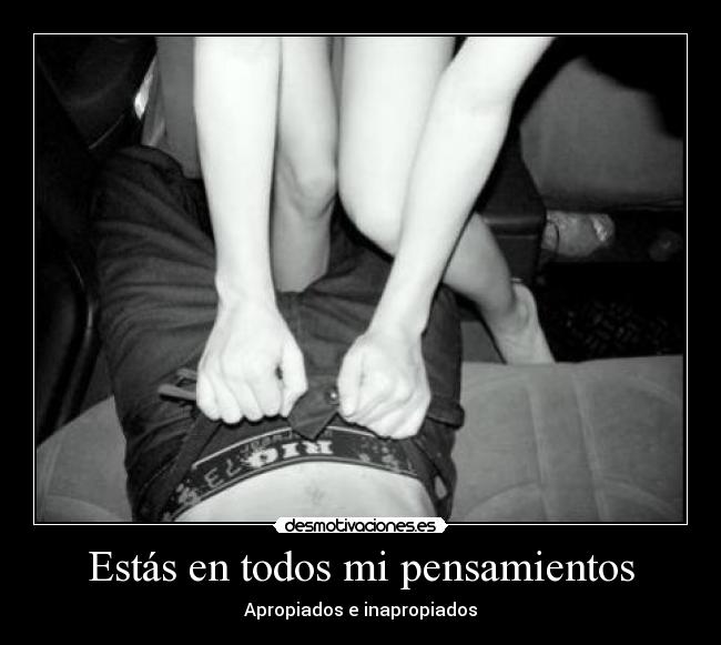 Estás en todos mi pensamientos - 