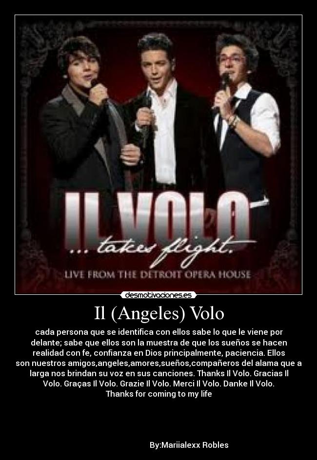 Il (Angeles) Volo -