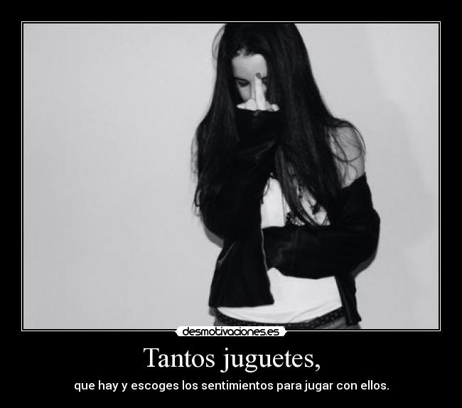 Tantos juguetes, - 