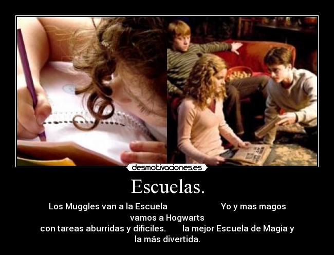 Escuelas. - 