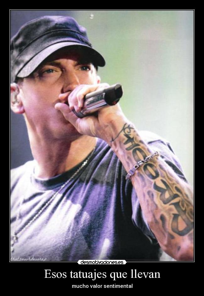 carteles tatuajes dooby eminem rip proof desmotivaciones
