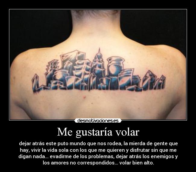 Me gustaría volar - 