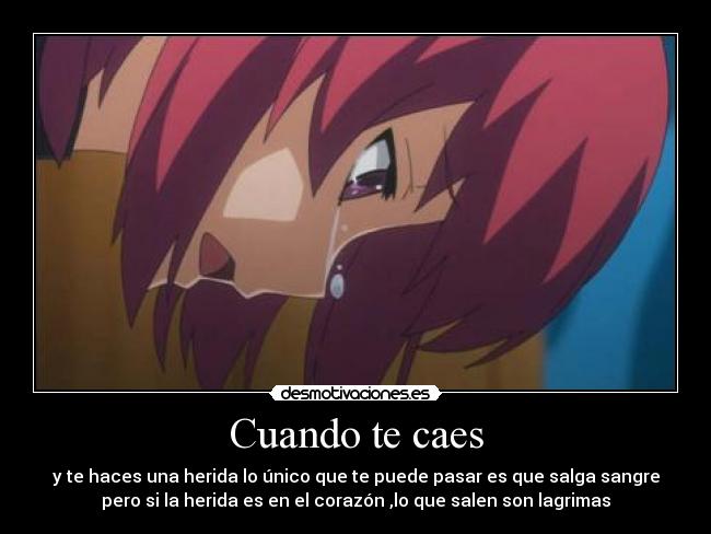 Cuando te caes - 