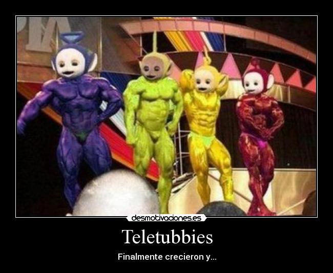 Teletubbies - Finalmente crecieron y...