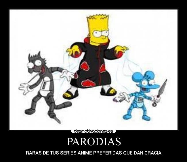 PARODIAS - RARAS DE TUS SERIES ANIME PREFERIDAS QUE DAN GRACIA