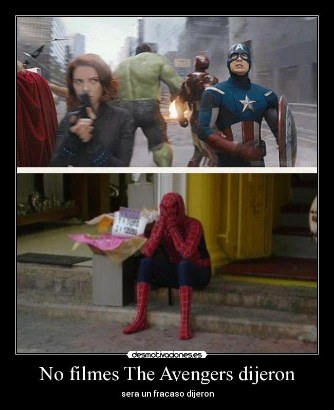 No filmes The Avengers dijeron -
