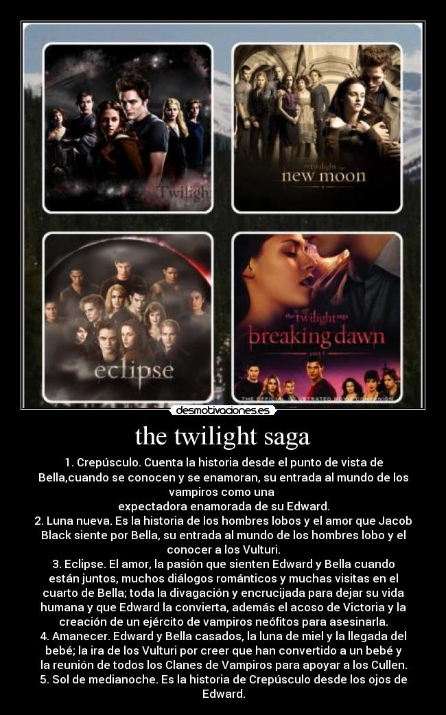 the twilight saga -