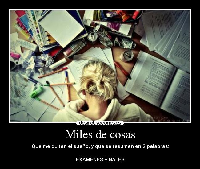 Miles de cosas - 