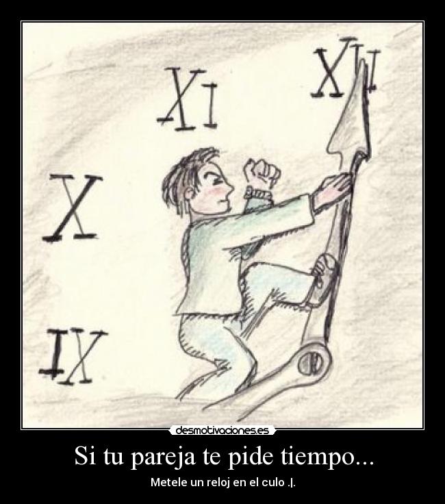 Si tu pareja te pide tiempo... -