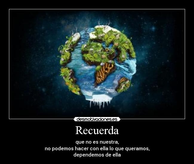 carteles earth desmotivaciones