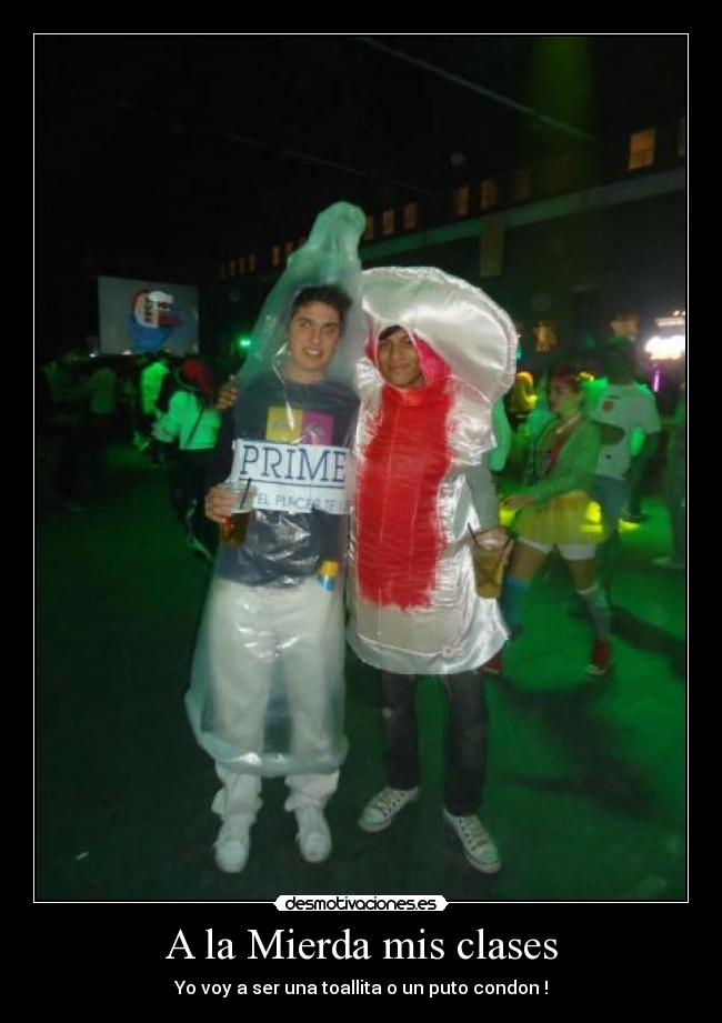 carteles toallita condon desmotivaciones