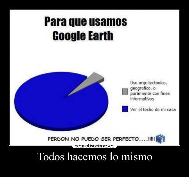 Todos hacemos lo mismo -