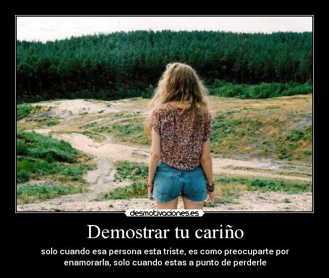 Demostrar tu cariño -