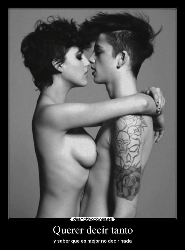 Querer decir tanto -