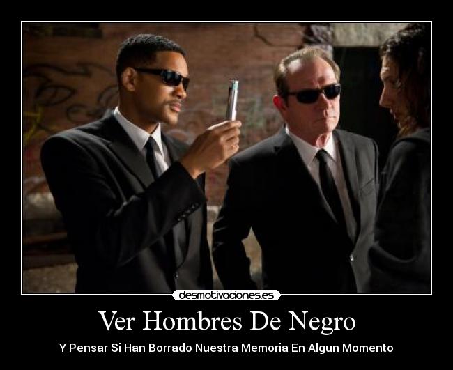 carteles ver hombres negro desmotivaciones