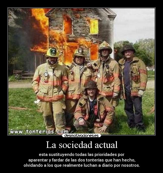 La sociedad actual - 