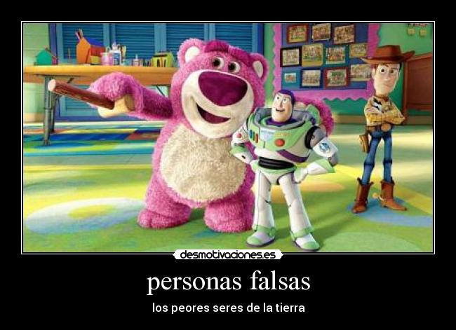 personas falsas -