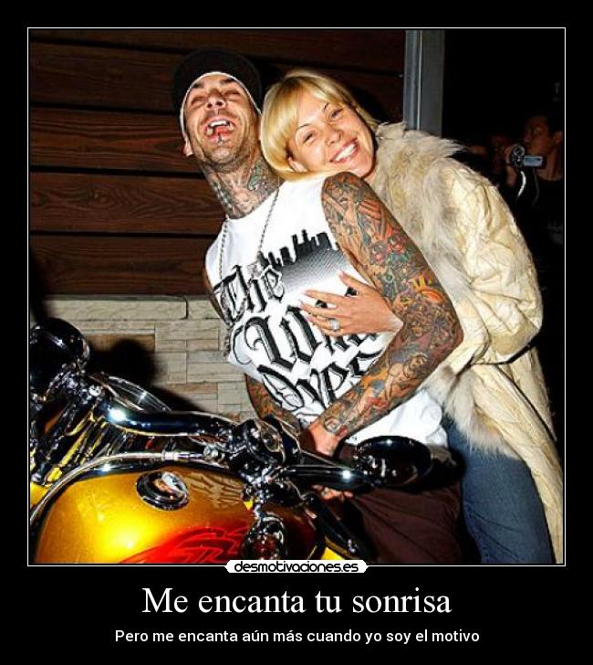 Me encanta tu sonrisa -