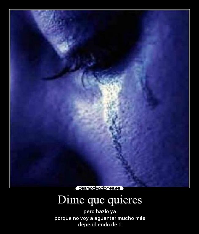 Dime que quieres - 