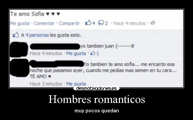 Hombres romanticos -