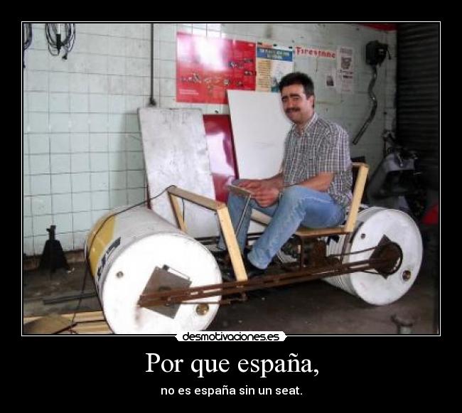 carteles espana seat seat seat desmotivaciones
