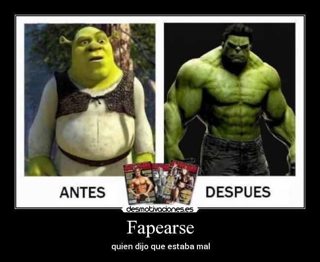 Fapearse - quien dijo que estaba mal