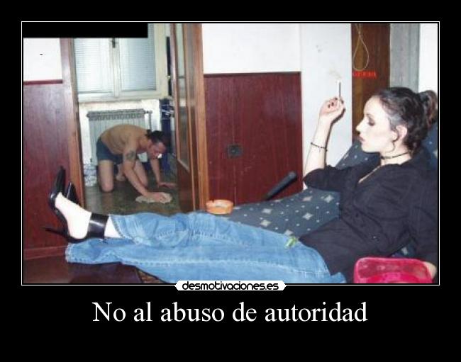 No al abuso de autoridad - 